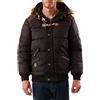 Geographical Norway Belphegore Men Distribrands - Giacca Calda Uomo Casual - Cappotto Cappuccio Antivento - Giubbotto Caldo Invernale Giacca - Giacche Classico Zip Uomo Parka (Nero M)
