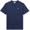 Lacoste Big Fit V-Neck Pima T-Shirt T-Shirt Pima con Scollo a V Big Fit Uomo (Pacco da 1)