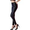 SOGNO D'ORO Leggings in Pelle da Donna Pantaloni Ecopelle Collant Sexy Leather Pants Sexy Slim Vita Alta Pantaloni Elastici in PU