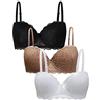Coconuda Confezione da 3 Reggiseni Lavanda Assortito 2