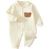 TootyTots Pagliaccetto unisex neonato, tuta a maniche lunghe 100% cotone morbido e confortevole, per abbigliamento esterno e abbigliamento da notte, adatto per tutte le stagioni
