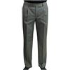 Saggio Bianchi Pantalone Invernale Classico Elegante MistoLana da 48 a 62 Set 1 o 2 Pezzi Drop4 Modello Comodo Formale Caldo con Pinces Made in Italy Uomo Profumatore Grigio 50