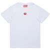 Diesel T-shirt da ragazzo in jersey con toppa a D rossa