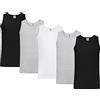 Fruit of the Loom - Canotte leggere da uomo (confezione da 5 pezzi), M