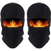 TAGVO Maschera di Passamontagna, Passamontagna Moto Invernale Termico Multiuso, Cappuccio Balaclava Traspirante a Doppio Uso Passamontagna da Ciclismo Lavorato a Maglia a Forma di Torciglione