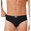Intimitaly Irge - Slip Uomo Cotone 100% (Pacco da 6) Set di Mutande da Uomo Cotone Bianche e Colorate Intimo Underwear IR016 (Assortiti, L)