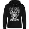 Gas Monkey Garage Licenza Ufficiale Dallas, Texas Felpa con Cappuccio epico (Nero), Large