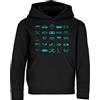 Baddery Gamer Felpa con Cappuccio Bambini - Felpe Gaming Ragazzi e Ragazze | Felpe da gaming per ragazzi e ragazze - Felpa da gamer