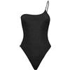 F**K Monokini Monospalla Donna Nero SW1144-BK