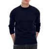 Hisir Maglione Uomo Invernale Girocollo Manica Lunga Caldo e Morbido Classico Top per Uomo