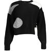 DESIGUAL MAGLIA DONNA NERO