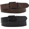 Levi's LEVIS FOOTWEAR AND ACCESSORIES Unisex - Adulto Reversible Core Metal Belt cintura Not Applicable, black, 110