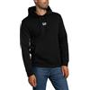 EA7 Emporio Armani Felpa con Cappuccio da Uomo Core Identity in Misto Cotone Felpato, 8NPM37
