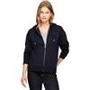Tommy Hilfiger Zip-up Hoodie - Classic Sweatshirt for Women with Drawstrings And Hood Felpa con Cappuccio da Donna, Marina Francese., XL
