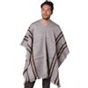 Gamboa Poncho Uomo Alpaca Giacca Leggero Scollo A V Autunno Inverno