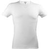 JULIPET Uomo JNM121 Iper Maglietta Scollo a V in Jersey di Cotone Elasticizzato (M, 10 Bianco) IT4
