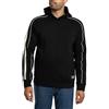EA7 Emporio Armani Felpa con Cappuccio Logo Series, Cotone Felpato, 7M000972