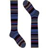 Gallo calze uomo righe multicolor in cotone art. AP103413 colore lapislazzulo/prussia taglia unica 40-45