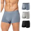 Arjen Kroos Boxer Uomo Modal Elasticizzato Senza Cuciture Mutande 3er Pack