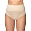 Bodyeffect - Slip Modellante e Contenitivo a Vita Alta con Tassello Antibatterico con Cinturino Antiscivolo Art. 311300 (L/XL, Skin)