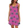 Generico Vestito Estivo Donna Vestiti Estivi Donna Abito Abiti Spiaggia Mare Curvy Casual Camicione Leggero Lungo Cotone Summer Elegante Corto da Casa Verano Eleganti Leggeri XXL Vestitino Tubino Lunghi Corti