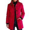 MOKBAY Cappotto Donna Lana Cappotti Invernali Giubbino Cappotto Corto Autunno Invernali Lana Termica Elegante Giacca Donna Autunno Curvy Cappottino XL