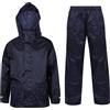 A2Z 4 Kids Tuta antipioggia impermeabile con cappuccio e pantaloni set bambini, Marina Militare, 13-14 Anni