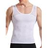 HANERDUN Canotta Contenitiva Snellente Uomo Maglietta Compressione Intimo Maglia Modellante Shapewear Camicia Dimagrante Pancia Piatta