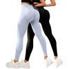 MJGkhiy 2 Pack Leggins 3D Anticellulite Donna,Sportivi Fitness Leggins 3D Compressione Graduata Push Up - Palestra Leggings -Lipedema Sculpture Leggings Sportivi Yoga e Uso Quotidiano