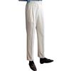 generic Pantaloncini da uomo vintage formali, pantaloni casual da lavoro senza cintura necessaria, vita alta, pantaloni da abito, vestibilità classica, gamba dritta, pantaloni da completo leggeri, chinos