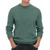 Hisir Maglione Uomo Invernale Girocollo Manica Lunga Caldo e Morbido Classico Top per Uomo