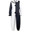 YOSUWOAI Costume Art The Clown Cosplay Outfit Tuta Body Body per Halloween Carnevale Horror Set completo Costume Movie Killer Terrier Clown Nero Bianco Jumpsuit, O bianco., M