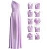 72styles Abito Cerimonia Donna Vestito Elegante Infinity Damigella d'Onore | Multiway Vestiti con Bandeau,Wedding Guest Dress Abiti Lungo