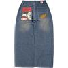 ORANDESIGNE Y2K Jeans Uomo Larghi Pantaloni Cargo Men's Jeans Hip Hop Pantaloni Larghi Denim Pantaloni Pantaloni a Gamba Larga Streetwear Z08 Blu L