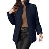 Generico Piumino Donna 100 Grammi Piumino Lungo con Cappuccio Ripiegabile Piumini Leggeri Donna Giacca Imbottita Trapuntata Puffer Giubbotto Piumini Imbottito Giubbino Cappotto Sottogiacca Leggero Quilted