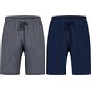 Chalier Cozy 2 Pezzi Pantaloni Corti Pigiama da Uomo Morbide Modal Shorts da Salotto Biancheria da Notte con Tasca e Girovita Regolabile