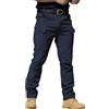 Lengender - Pantaloni cargo da uomo, multitasche, cerniera sottile, da combattimento, da lavoro, impermeabili, militari, tattici