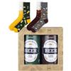 soxo Lattina Birra Calzini Uomo Divertenti Idee Regalo Cotone Calze Birre Regali Per Lui 40-45 2 Paia