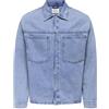 ONLY & SONS Onsemil Box Azg DNM Giacca da Uomo, Medium Blue Denim, X_L, Media Blu Denim, x_l