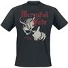 Mercyful Fate The Ruler of Earth Uomo T-Shirt Nero 100% Cotone Regular