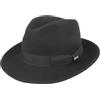 LIPODO Basic Bogart Cappello di Feltro Unisex Fedora 100% Lana Made in Italy Estate/Inverno
