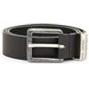 Diesel B-guarantee-a, Cintura Uomo, Nero (Nero), 100 cm