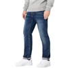 Timezone Jeans Uomo Regular Fit Design Classico con Bottoni e Cinque Tasche, Colore:Blu, Taglia Pantalone:33W / 36L, Lunghezza della Gamba:L36