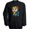 La Maglieria Felpa Esclusiva WGF!! MOD. Girocollo Nera Lyon Youtuber Limited Edition Bambino Bambina Spedizione Express!