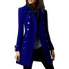 MOKBAY Cappotto Lana Donna Invernale Cappotti Giacca Autunno Giacca Autunno Lana Elegante Termico Curvy Cappotto Lungo Invernale Cappottino Donna Elegante S