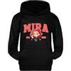 MAGLIERIA CONFORTI Felpa con Cappuccio Anime di Mira per Bambina Unisex Spedizione Express