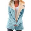 Uwdiohq Prime Sales Giubbotto Autunnale Donna - Giacca Impermeabile Leggera, Felpe Senza Cappuccio, Parka Invernale Verde Militare - Offerta Clearance