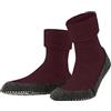 FALKE Cosyshoe M Hp lana con suola in gomma 1 paio, Calze da casa Unisex Adulto, Rosso Burnt Siena 8498, 37-38