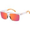 Carrera 8055/s 900/UZ CRYSTAL Sunglasses Men's Propionate, Standard, 58