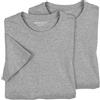 Redfield T-Shirt Doppelpack Oversize Grigio Melange, XL Groesse S-18XL:6XL